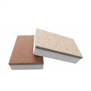 Water-in-Sand Stone-Texture Thermal Insulation Integrated Panel