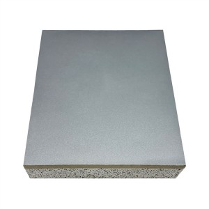 Metallic Fluorocarbon Paint Thermal Insulation Integrated Panel