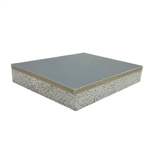 Metallic Fluorocarbon Paint Thermal Insulation Integrated Panel