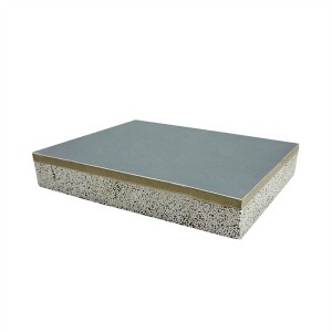 Metallic Fluorocarbon Paint Thermal Insulation Integrated Panel